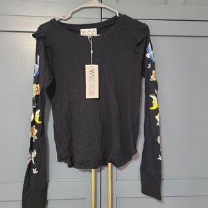 Wildfox long sleeve shirt SM